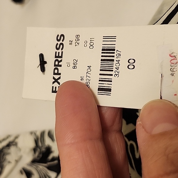 Blause  black and white Express - Picture 9 of 9